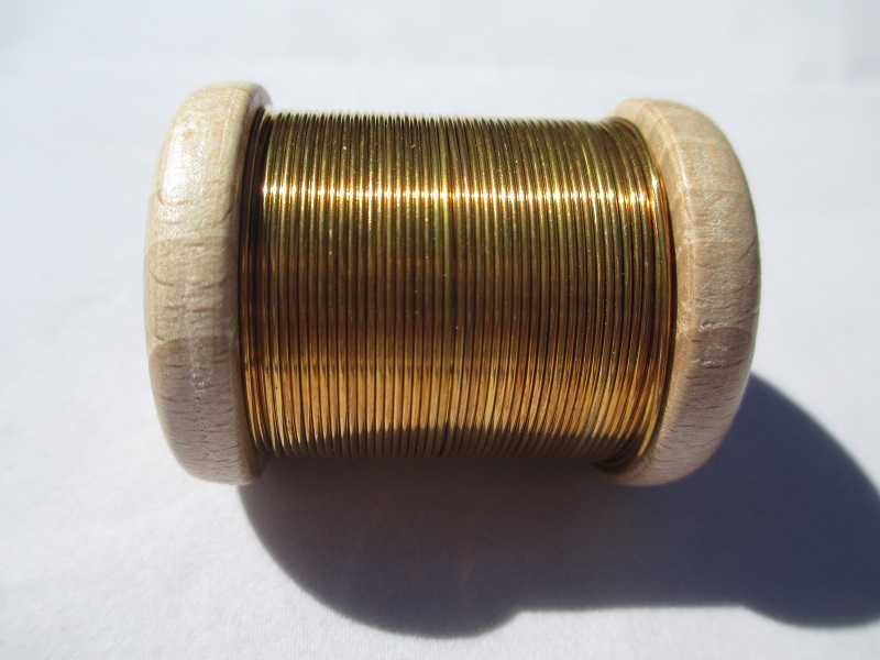 ACC-1772 Brass Wire for Bassoon Reeds- 1/4 lbs Spool