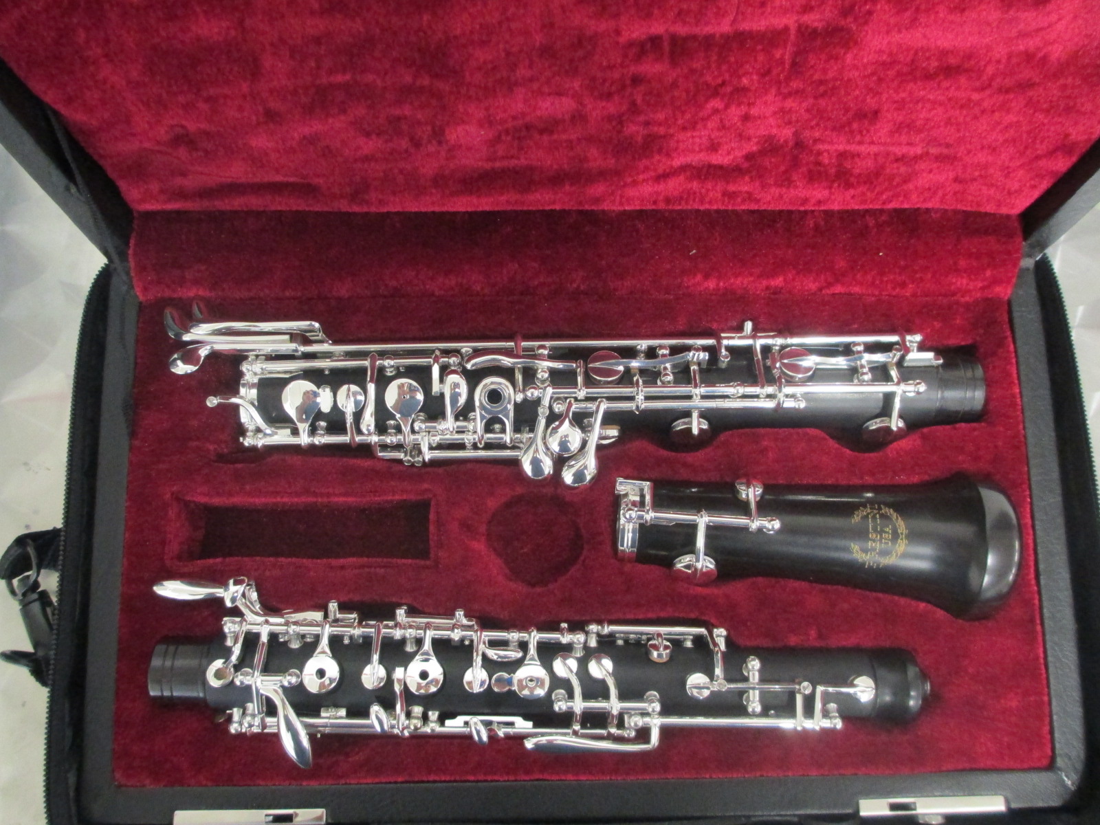 Prestini professional Oboe full Conservatory Marigaux model grenadilla wood Prestini